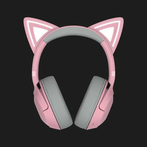 Ігрова гарнітура RAZER Kraken Kitty V2 BT (Quartz) (RZ04-04860100-R3M1) (UA)
