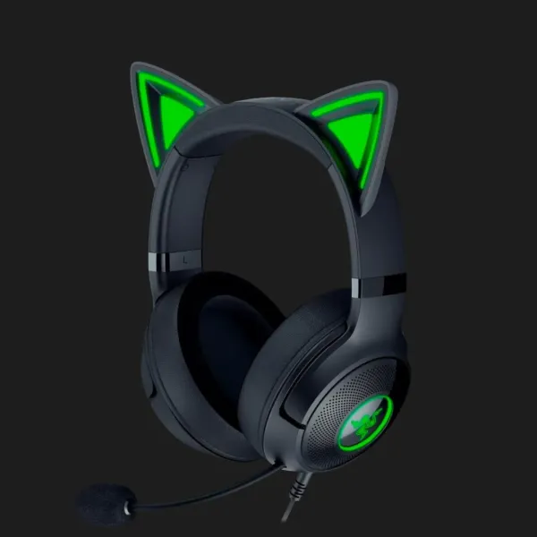 Ігрова гарнітура RAZER Kraken Kitty V2 (Black) (RZ04-04730100-R3M1) (UA)