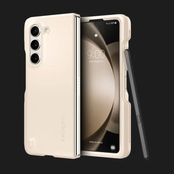 Чохол Spigen Thin Fit Pen для Samsung Galaxy Fold 5 (Pearled Ivory)