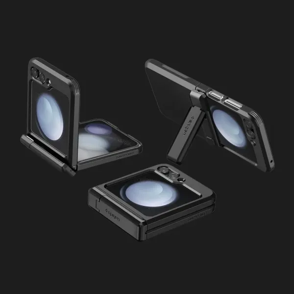 Чохол Spigen Tough Armor для Samsung Galaxy Flip 5 (Black)