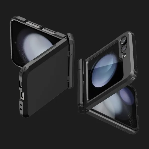 Чохол Spigen Tough Armor для Samsung Galaxy Flip 5 (Black)