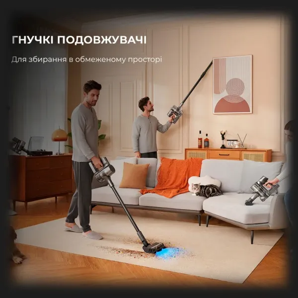 Пилосос Dreame Cordless Vacuum Cleaner R20 (Gray)