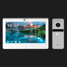 Комплект відеодомофону Neolight Mezzo HD WiFi / Solo FHD (Silver)