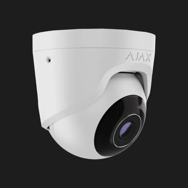 IP камера дротова Ajax TurretCam, 5 мп, 2,8 мм (White)