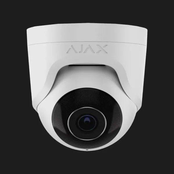 IP камера дротова Ajax TurretCam, 8 мп, 2,8 мм (White)