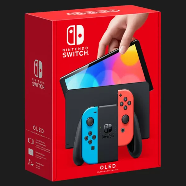 Ігрова приставка Nintendo Switch OLED (Neon Blue/Red) (UA)