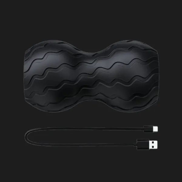 Вібруючий масажний ролер Theragun Wave Duo