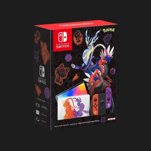 Ігрова приставка Nintendo Switch OLED (Pokemon Scarlet & Violet)