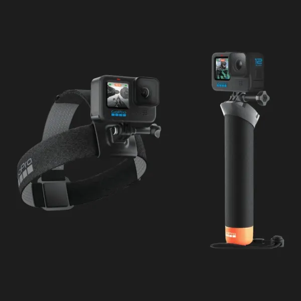 Екшн-камера GoPro Hero 12 Black + Enduro + Head Strap + Handler Floating