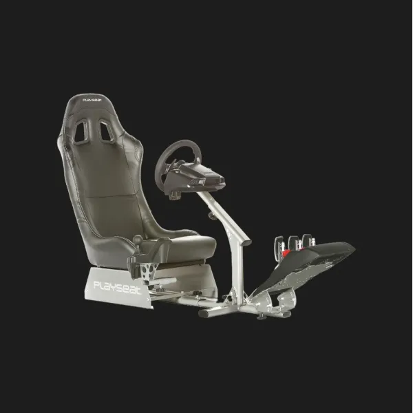 Кокпіт із кріпленням для керма та педалей Playseat Evolution (Black) (UA)