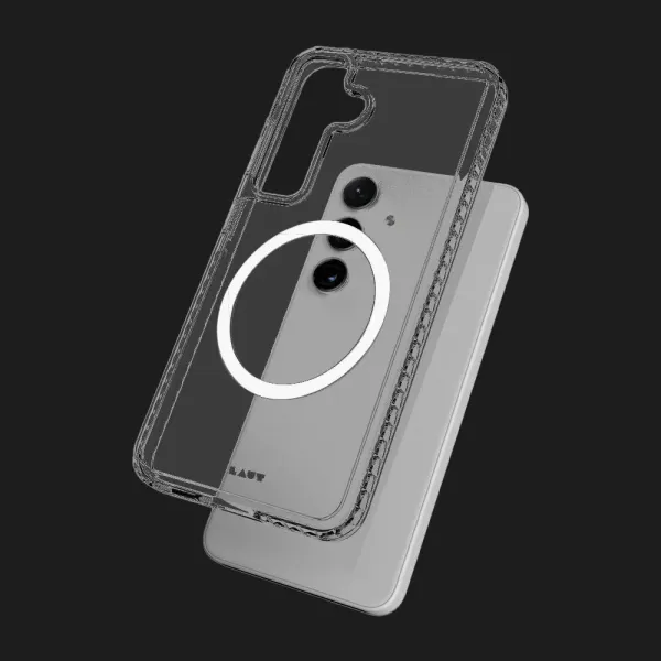 Чохол-накладка LAUT HUEX with MagSafe для Samsung Galaxy S24 (Crystal)