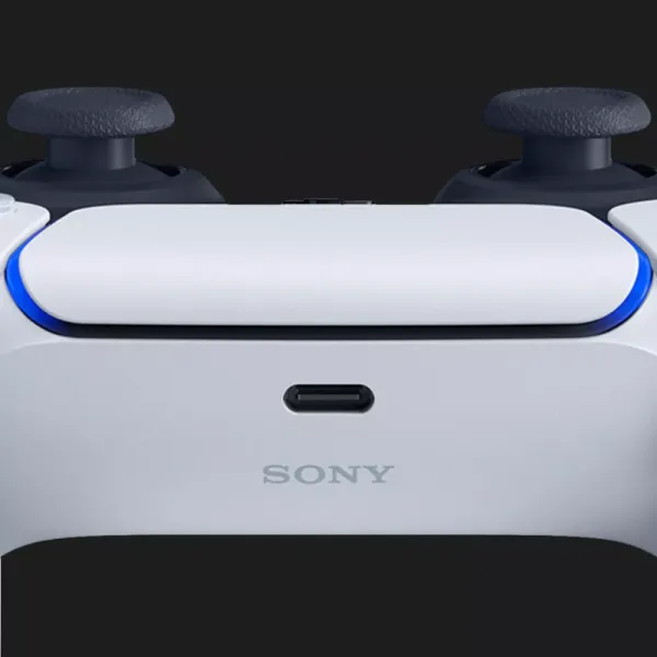 Безпровідний геймпад Sony PlayStation 5 DualSense (White) (UA)