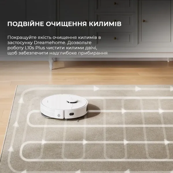 Робот-пилосос миючий Dreame Bot L10s Plus (White)