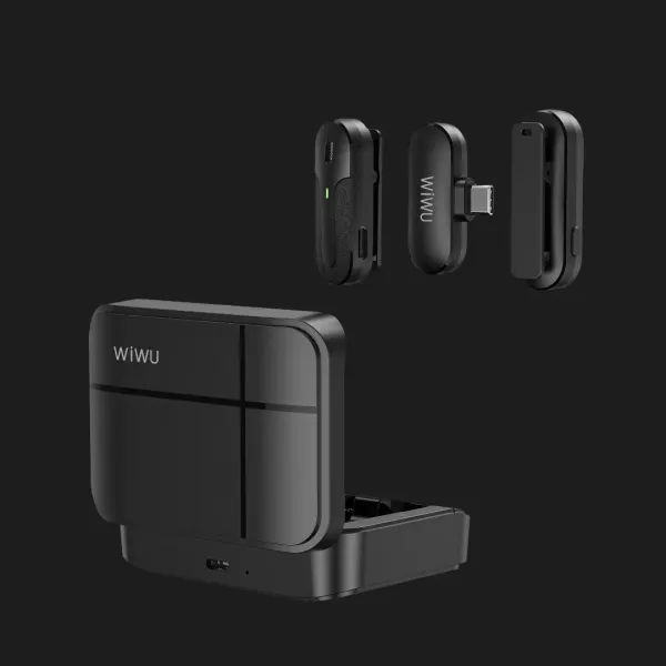 Бездротовий петличний мікрофон WIWU mini Wi-WM002 (with Type-C)