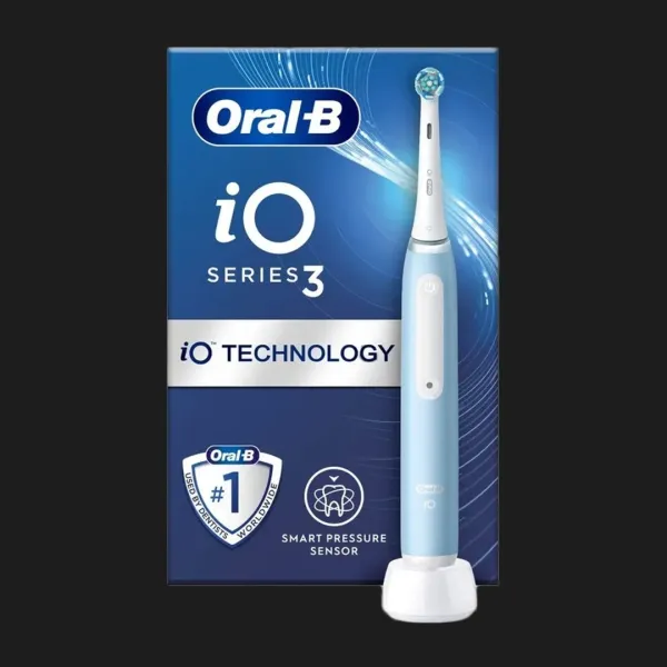 Зубна електрощітка BRAUN Oral-B iO Series 3 (Ice Blue)