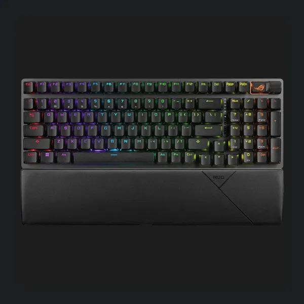 Клавіатура ігрова ASUS ROG Strix Scope II 96 Wireless NX Snow EN PBT (UA)