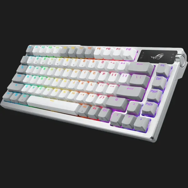 Клавіатура ігрова ASUS ROG Azoth NX Snow EN PBT (White) (UA)