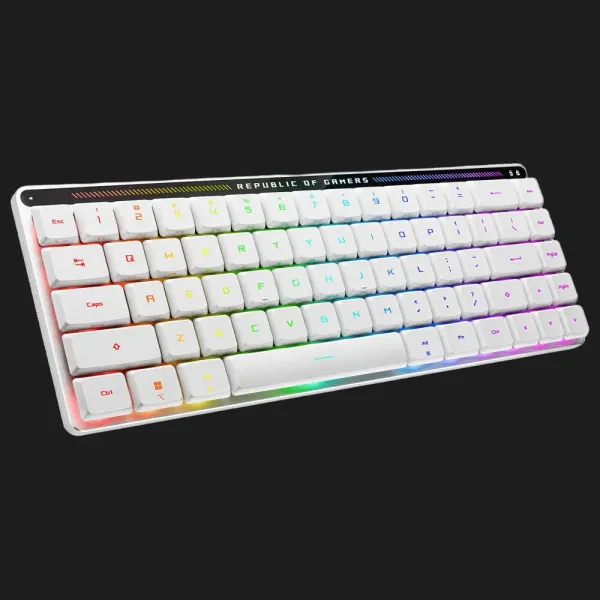 Клавіатура ігрова ASUS ROG Falchion RX Low Profile Red EN (White) (UA)
