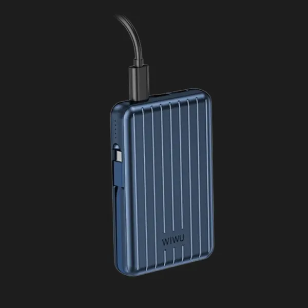 Power Bank WiWU Trunk Series Magnetic Wireless charging 20000mAh, 22,5w (PP04) (Blue)