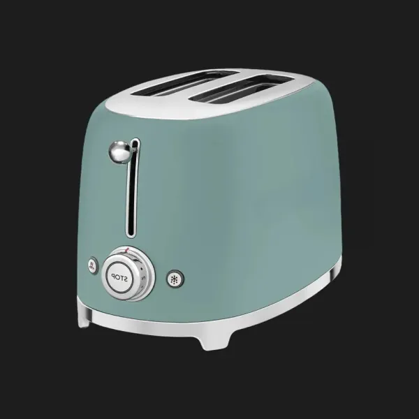 Тостер SMEG (Matt Emerald Green)