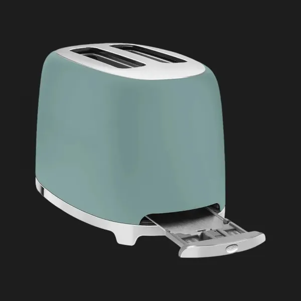 Тостер SMEG (Matt Emerald Green)