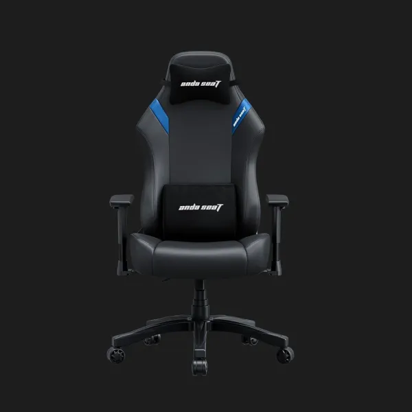 Крісло ігрове Anda Seat Luna Size L (Black/Blue) (UA)