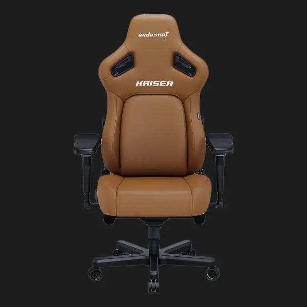 Крісло ігрове Anda Seat Kaiser 4 Size XL Premium PVC (Brown) (UA)