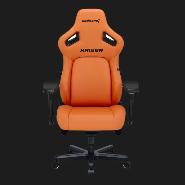 Крісло ігрове Anda Seat Kaiser 4 Size XL Premium PVC (Orange) (UA)