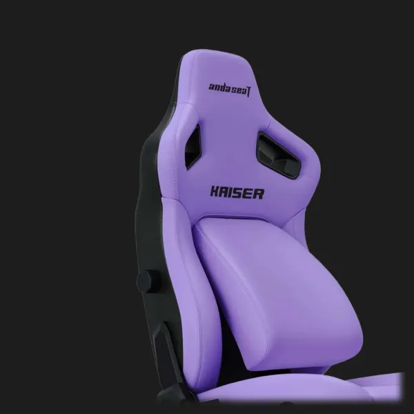 Крісло ігрове Anda Seat Kaiser 4 Size XL Premium PVC (Purple) (UA)