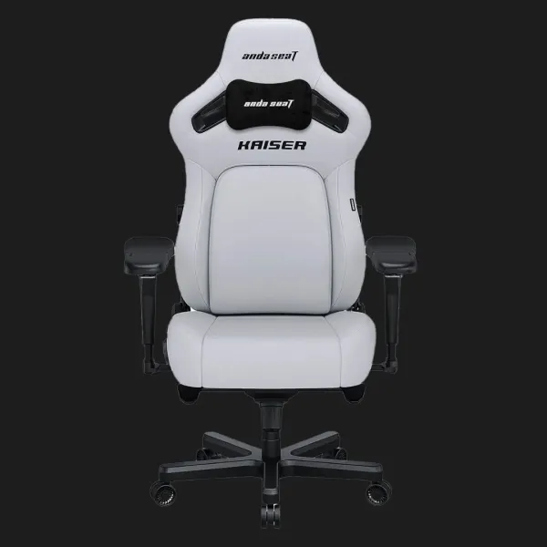 Крісло ігрове Anda Seat Kaiser 4 Size XL Premium PVC (White) (UA)
