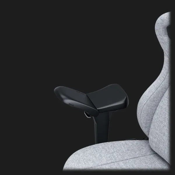 Крісло ігрове Anda Seat Kaiser 4 Size XL Linen Fabric (Gray) (UA)