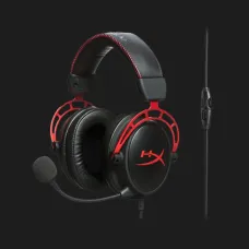 Ігрова гарнітура HyperX Cloud Alpha mini-jack/dual 3.5мм, 1.2м/2м (Black/Red) (UA)
