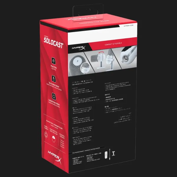 Мікрофон HyperX SoloCast (White) (UA)