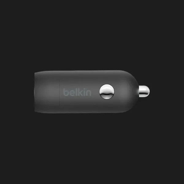 АЗП Belkin USB-C, 30W + кабель USB-C 1m (Black)