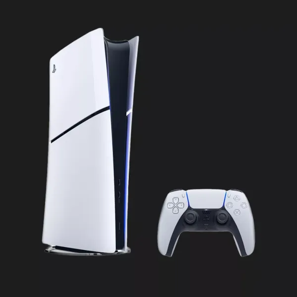 Ігрова приставка Sony PlayStation 5 Slim (Digital Edition) (Fortnite Cobalt Star Bundle) (1TB)