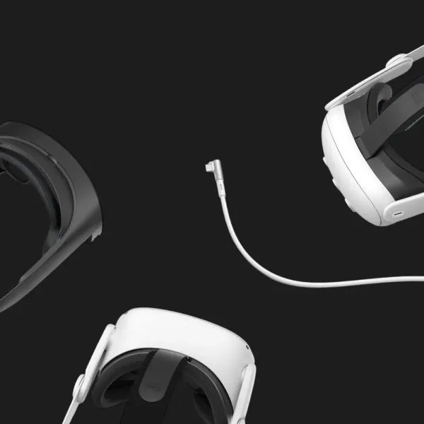 Кабель KIWI USB-A to USB-C для Oculus Quest 3/3s (White)