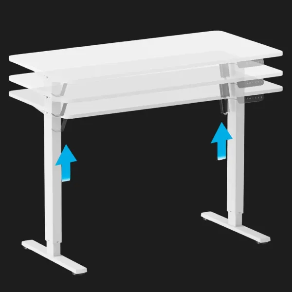 Комп'ютерний стіл OfficePro ODE1260W (White) (UA)