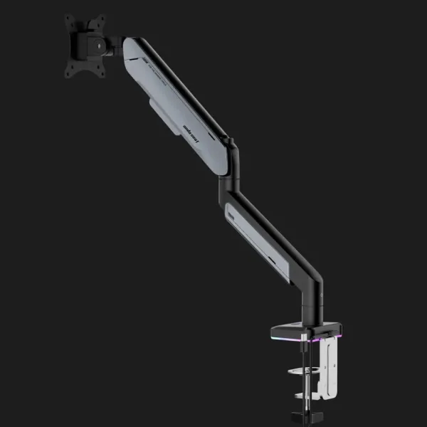 Настільне кріплення для монітора Anda Seat Stealth PRO II RGB 17”-42” (Titanium) (UA)