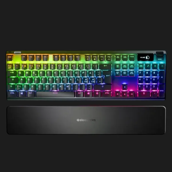 Ігрова клавіатура SteelSeries Apex 7 Blue Switch (Black) (UA)