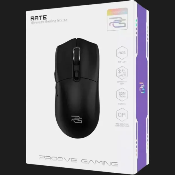 Ігрова миша Proove Gaming Rate (Black) (UA)