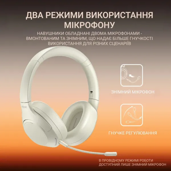 Ігрова гарнітура Fifine X3W (White)