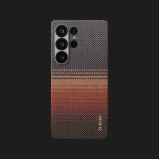 Чохол Pitaka Tactile Woven Case для Samsung Galaxy S25 Ultra (Sunset)