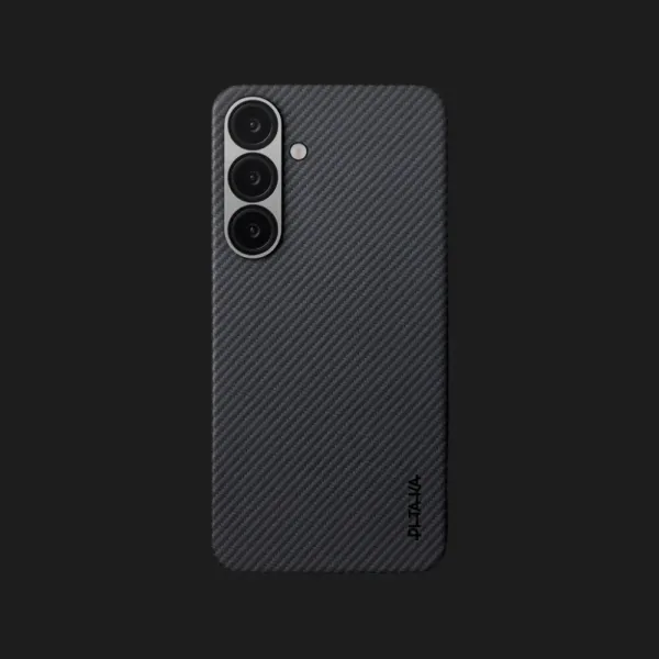 Чохол Pitaka Ultra-Slim Case для Samsung S25 (Black/Gray Twill)