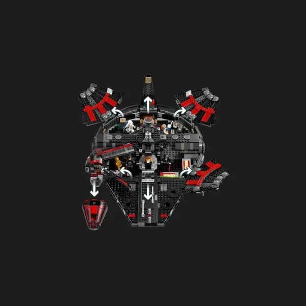 Конструктор LEGO Star Wars Темний сокіл (75389)