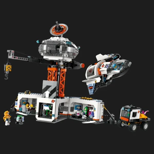 Конструктор LEGO City Космічна база й стартовий майданчик для ракети (60434)