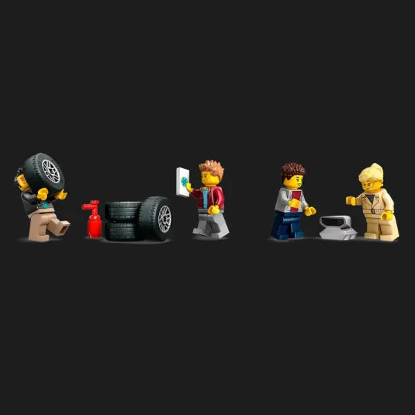 Конструктор LEGO City Вантажівка-транспортер зі спортивними авто (60408)