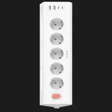 Мережевий фільтр Proove Prism Socket (5 розеток + 2 Type-C + 2 USB) 1.6M
