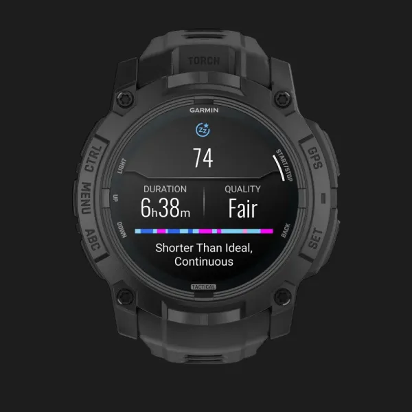Garmin Instinct 3 50mm AMOLED Tactical Edition Black with Black Band