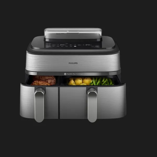 Мультипіч Philips Dual Basket Airfryer 5000 Series NA555/00