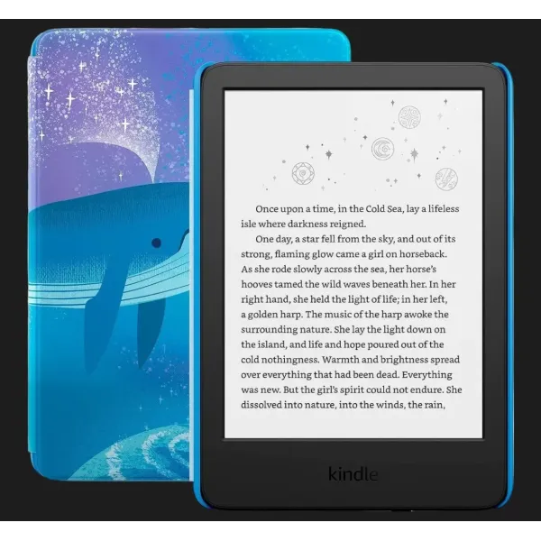 Електронна книга Amazon Kindle Kids 11th Gen (2022) (Space Whale) (Standard)